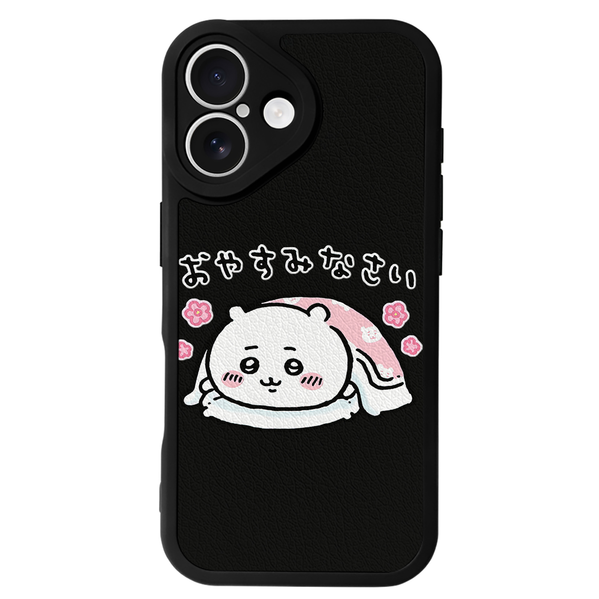 （画像用） ちいかわ ちいかわ Chii-kawa chiikawa 【iPhone 16シリーズ対応】シリコンスマホケース（レザー調） 材質：シリコン